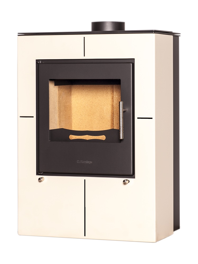 HS Flamingo Evenes kremová - krbová kamna