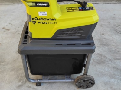 Ryobi RSH 2845 T - zahradní drtič s elektrickým motorem