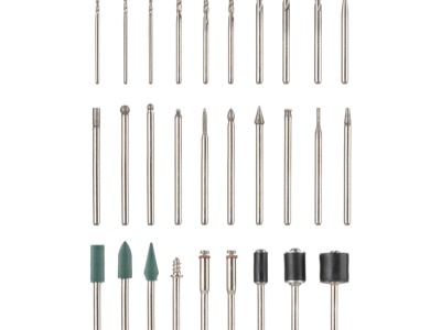 Přímá bruska Procraft PG400 + GK‑418 s ohebným nástavcem a příslušenstvím