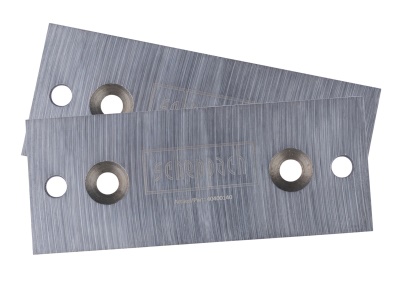Scheppach Oboustranné nože 100 x 40 x 4 mm ( 2 kusy ) - pro Biostar 3000