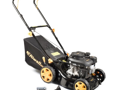 Riwall PRO RPM 4234 P - travní sekačka 2 v 1 s benzinovým motorem bez pojezdu