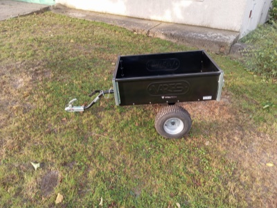 Vozík za traktor +Oj TR s chňapkou na kouli 400mm