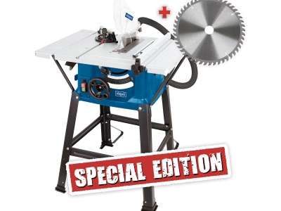 Scheppach HS 81 S Special Edition - stolová pila + 2. kotouč zdarma