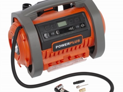 POWDP7030 - Aku kompresor 20V  plus 220V (bez AKU)