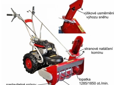 Stavebnicová fréza na sníh Panter FD-2 + SF 70