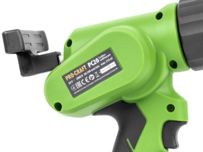 Aku vytlačovací pistole Procraft PC20bb (bez baterie a nabíječky)