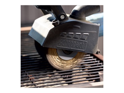 Scheppach MRS 1300 - kartáčová / renovační bruska + nylonový a smirkový kartáč K80