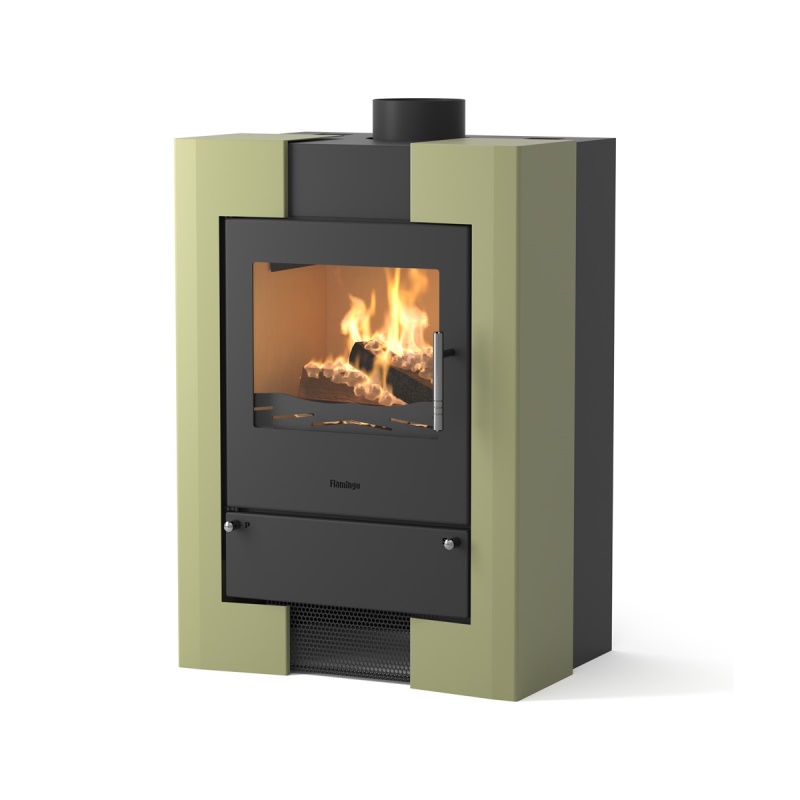 HS Flamingo ESPO II olivová - krbová kamna