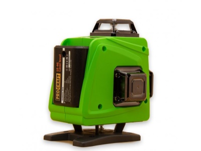 Laser zelený liniový, křížový samonivelační Procraft LE-4G + laserový měřič vzdálenosti PLDM120