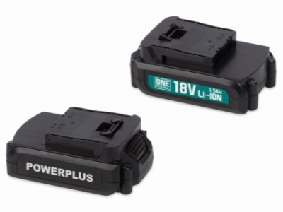 POWEB9090 - Sada 2x baterie 18V LI-ION 1.5Ah  plus  2x nabíječka
