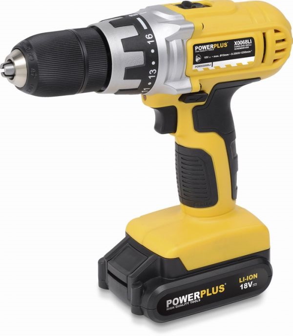 POWX0068LI - LI-ON Aku šroubovák / vrtačka 18V