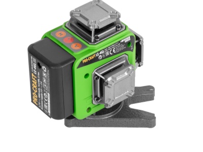 Laser zelený liniový, křížový samonivelační Procraft LE-4GL