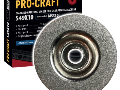 Brusný kotouč pro brousku na nože Procraft S49X10  /MS350