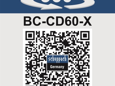 Scheppach BC-CD60-X - aku 20 V IXES příklepový vrtací šroubovák (bez baterie a nabíječky)