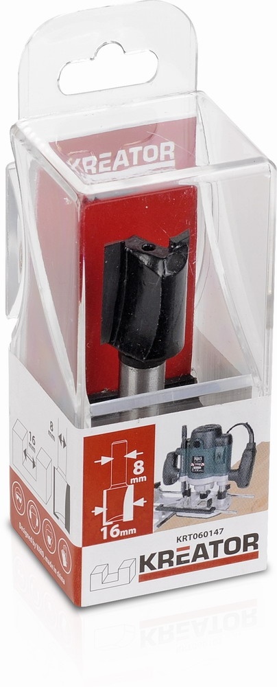 KRT060147 - Fréza drážkovací s 2-mi noži D16 mm