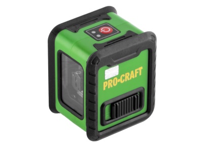 Laser zelený liniový, křížový samonivelační Procraft LE-2D