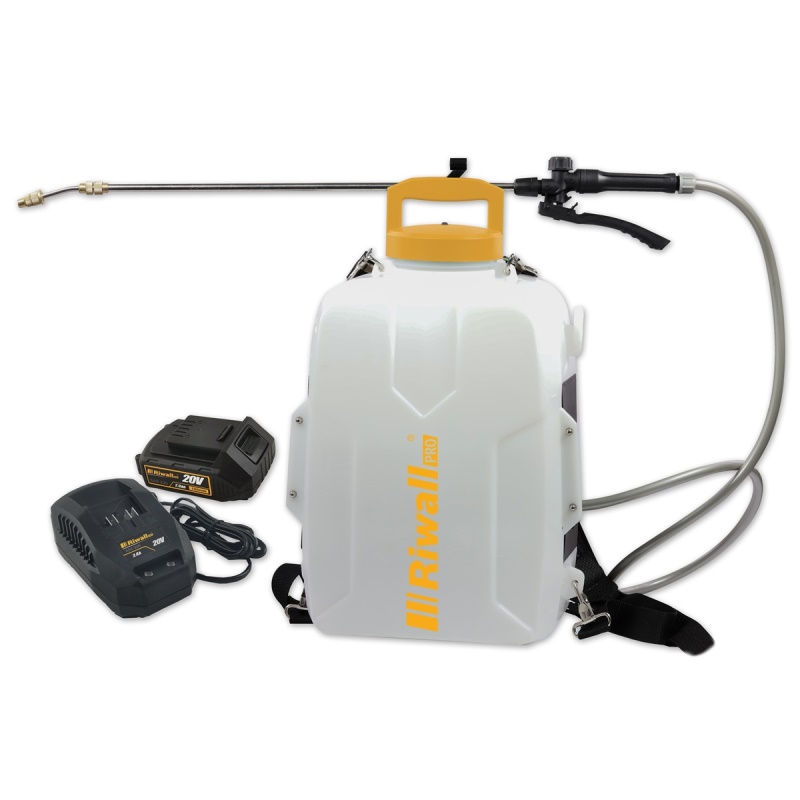 Riwall PRO RAS 1220 SET - 20V aku postřikovač + 2Ah baterie + nabíječka 2,4 A