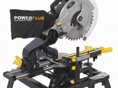 POWX07566T - Pokosová pila s potahem 2 050W / 250mm (stojan)