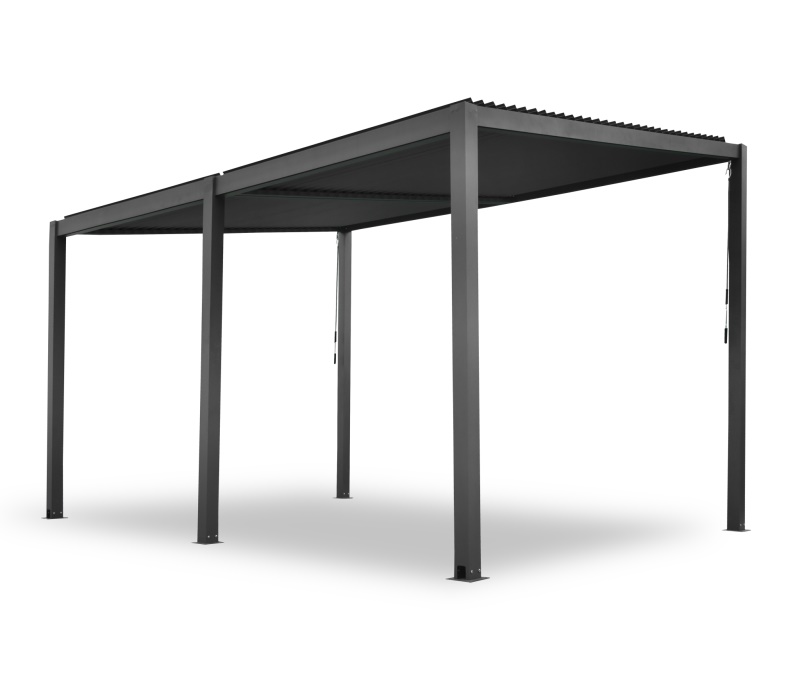 Riwall PRO RMBP 13 x 10 Anthracite - bioklimatická pergola ( 4 x 3 m )