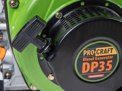Dieselová elektrocentrála Procraft DP35