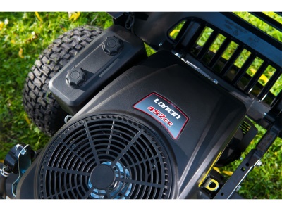 Riwall PRO RLT 102 HRD TWIN - dvouválcový travní traktor 102 cm se zadním výhozem a hydrostatickou převodovkou