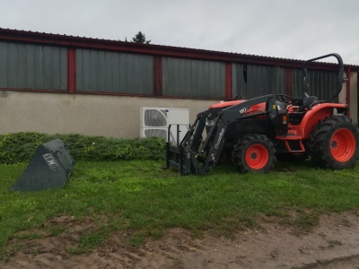 Zemědělský traktor Kubota L5040 s nakladačem Quicke Q180 N