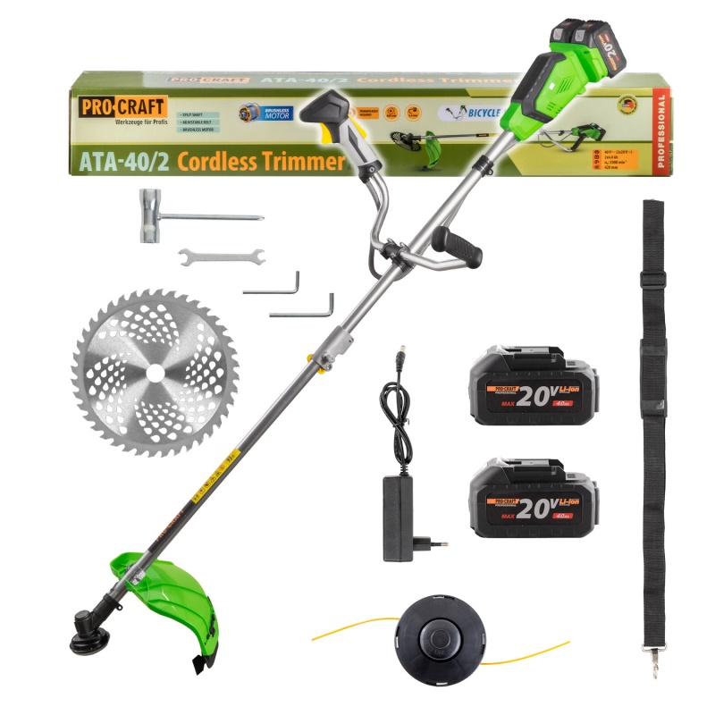 Aku křovinořez Procraft ATA-40/2