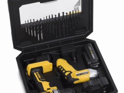 POWX00592 -  Aku šroubovák / vrtačka 14,4V LI-ION  plus  79ks příslušenství