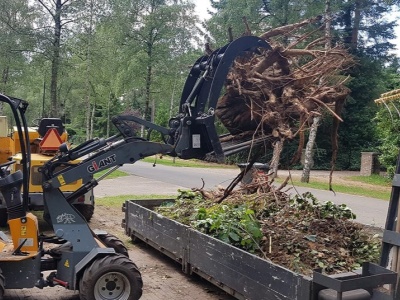 Vidle na kamení s přidržovačem GiANT