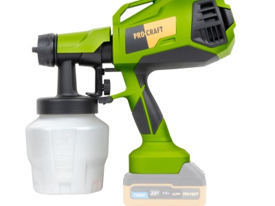 Aku Excentrická bruska PX20BLbb + Aku stříkací pistole PSE30bb + sada baterií PBC-Set 1