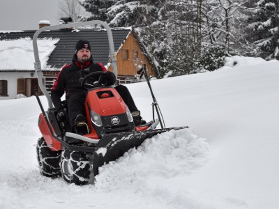 Sněhová radlice komfort - jednoduchý závěs