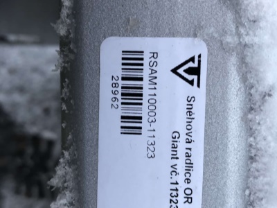 Radlice na sníh OR-M 1600