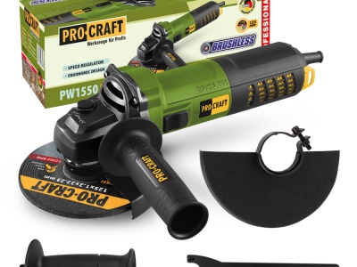Bruska úhlová Procraft PW1550, 125mm