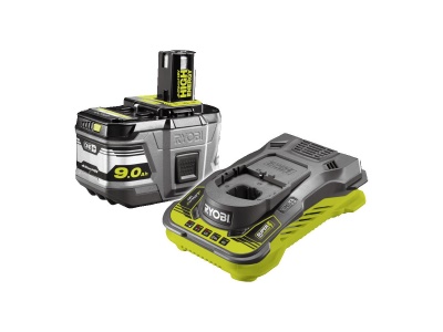 RYOBI RC18150-190 - 18V One+ 9,0 Ah Li-Ion akumulátor a nabíječka