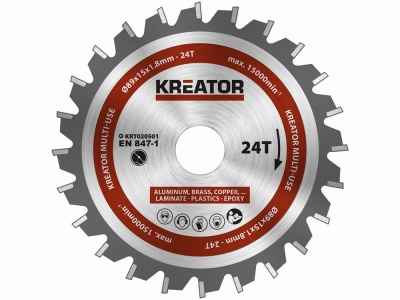 KRT020501 - Pilový kotouč univerzální 89mm, 24T