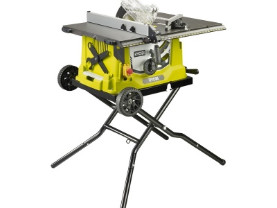 RYOBI RTS1800EF-G - elektrická stolová pila 1800 W + stojan