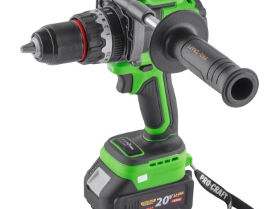 Aku vrtací šroubovák Procraft PA18ProBL-1B-C
