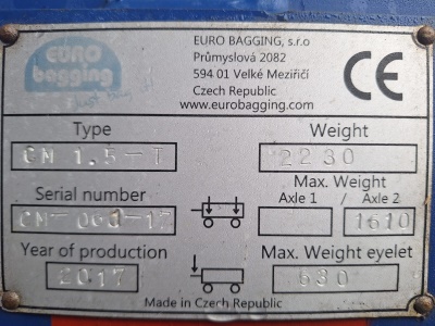 Plnič kompostu CM 1.5 – T