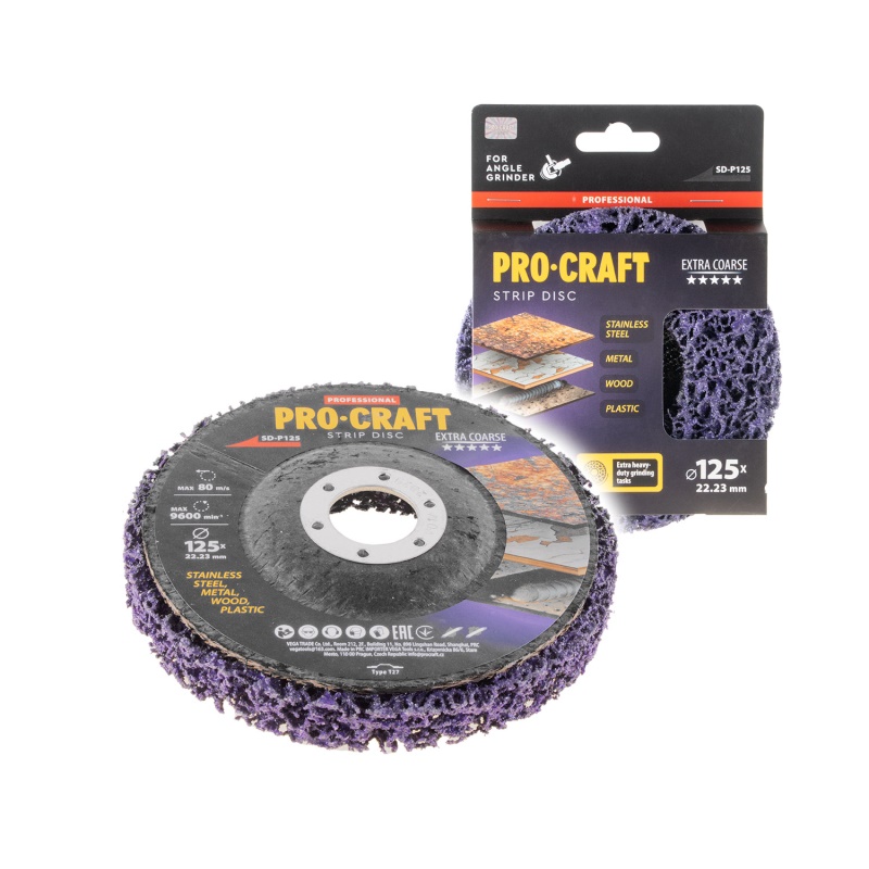 Kotouč brusný Clean & Strip Procraft SD-P125