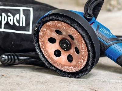 Scheppach BFR 1200 - univerzální bruska 3v1 na stěny, podlahy a stropy