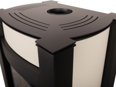 HS Flamingo KALMAR 11 krém - teplovzdušná krbová kamna