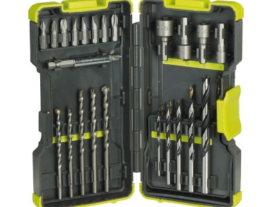 Ryobi RAK 30 MIX - 30 ks sada bitů a vrtáků