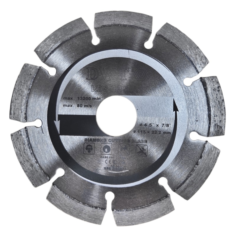 DWT LDS-115 A - diamantový segmentový řezný kotouč 115 mm