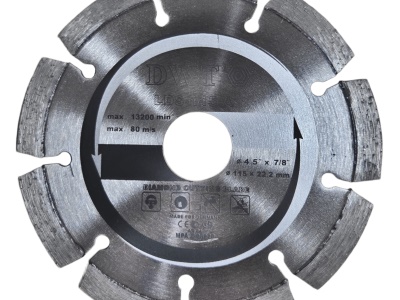 DWT LDS-115 A - diamantový segmentový řezný kotouč 115 mm