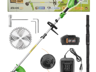 Aku křovinořez Procraft ATA-40S, 40V