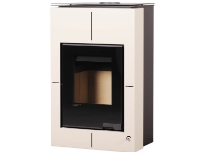 HS Flamingo SAPORO 11 krém - teplovzdušná krbová kamna