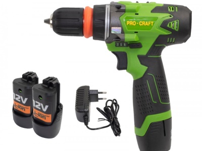 Aku vrtací šroubovák Procraft PA12DFR