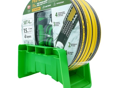 Černo-žlutá zahradní hadice Procraft PR-4KAT1315F