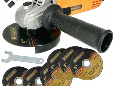 Riwall HOME DIAX 2000 - elektrická úhlová bruska 125 mm s regulací otáček