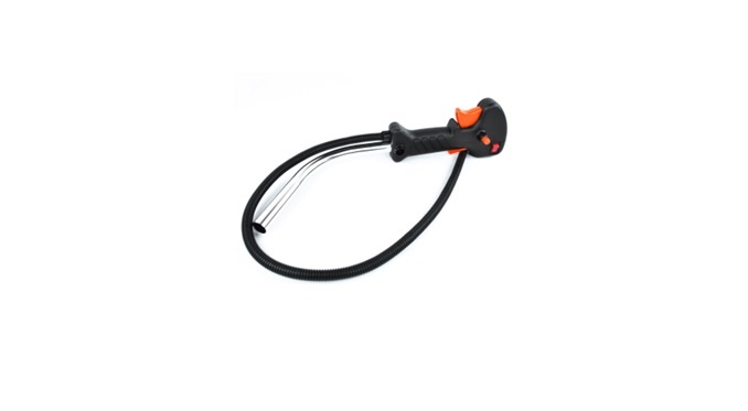 Rukojeť plynu, oranžová,(set), TH015